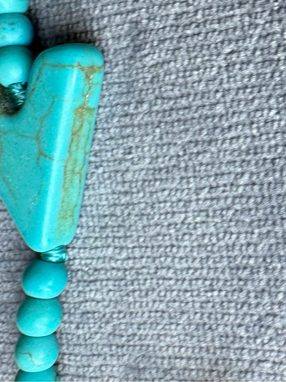 NWOT Tuckernuck Texas Arrow Turquoise Necklace